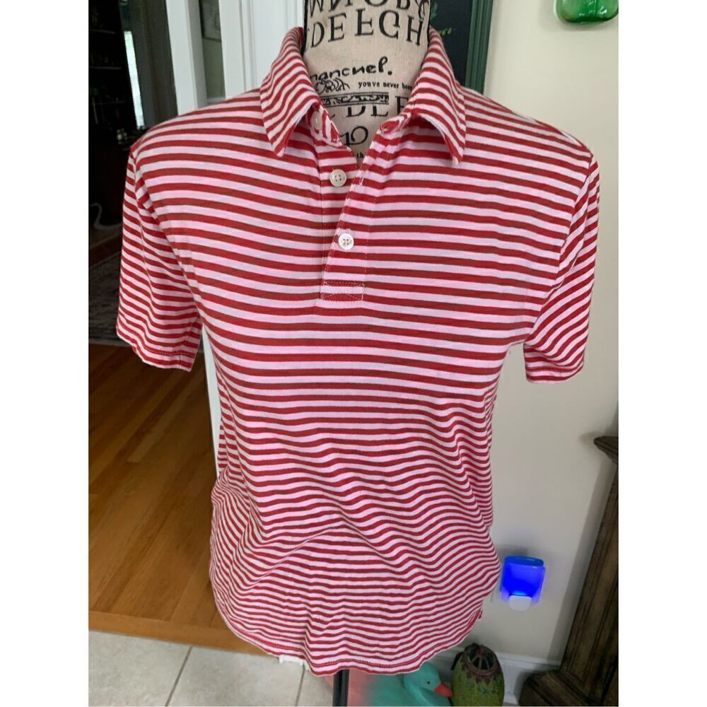 Crew Cuts Red Stripe Polo - Picture 6 of 6